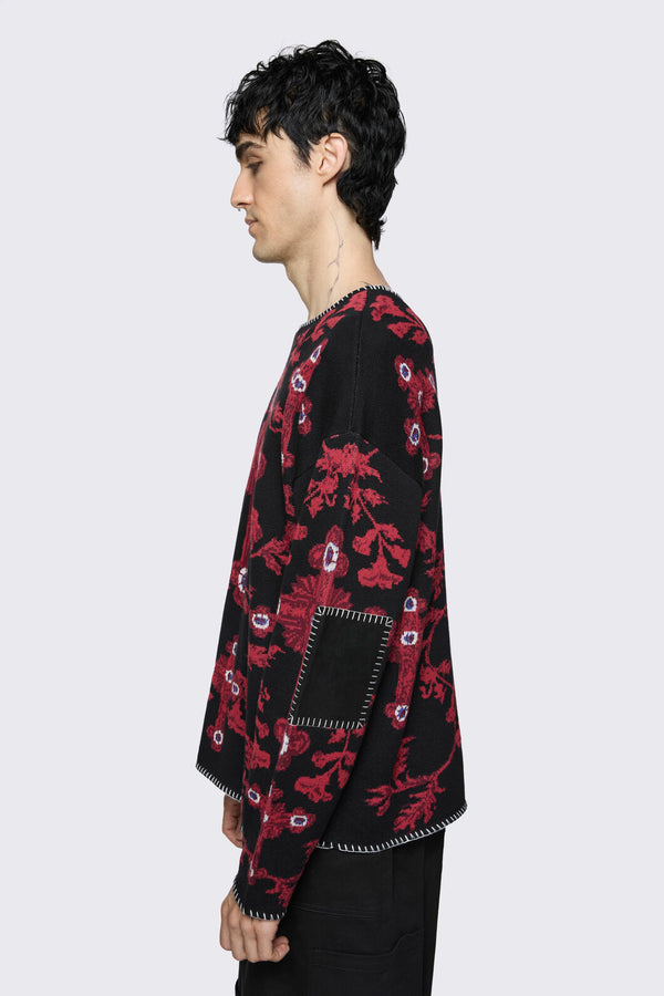Dangerfield - Subreligion Knit - black-red