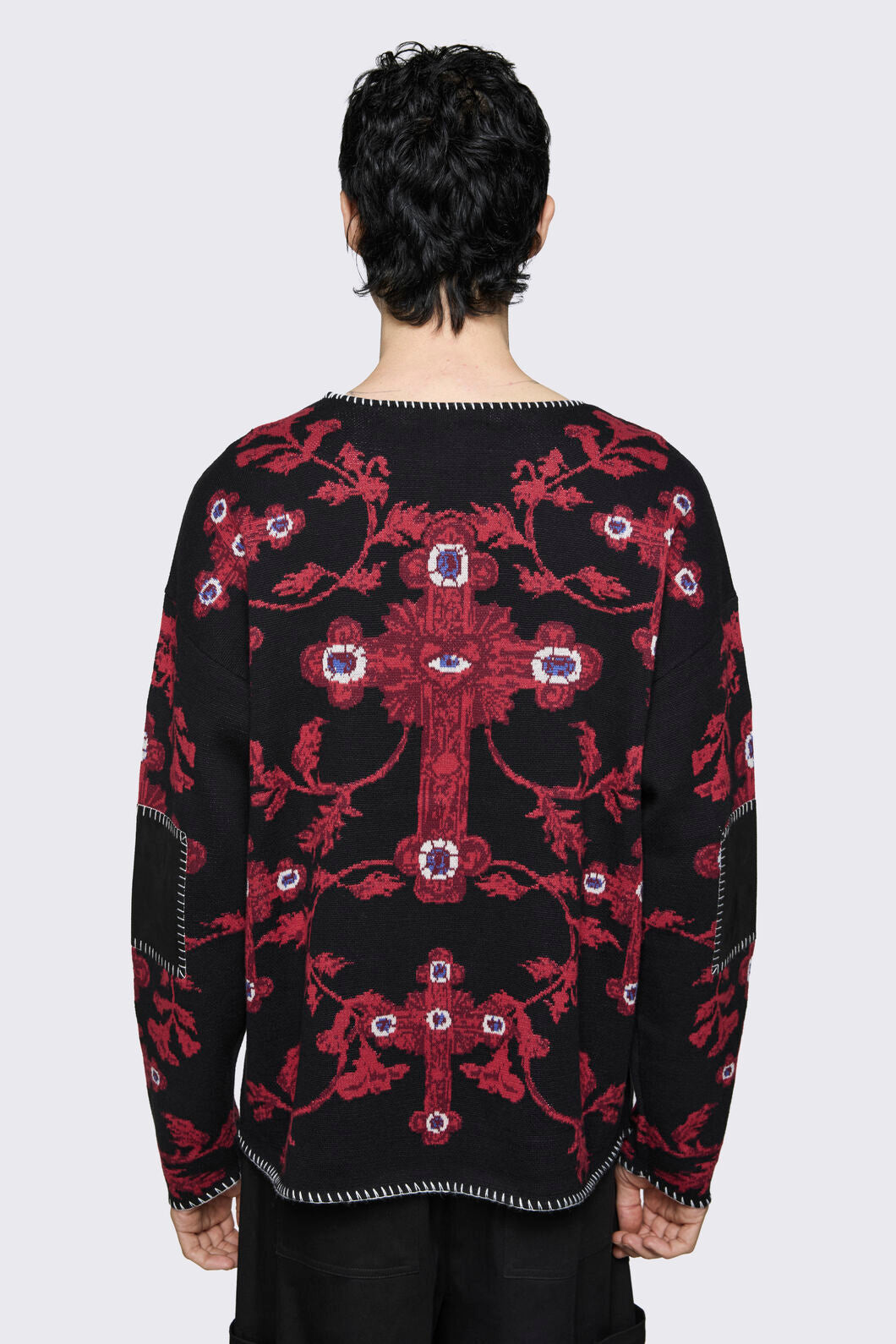 Dangerfield - Subreligion Knit - black-red