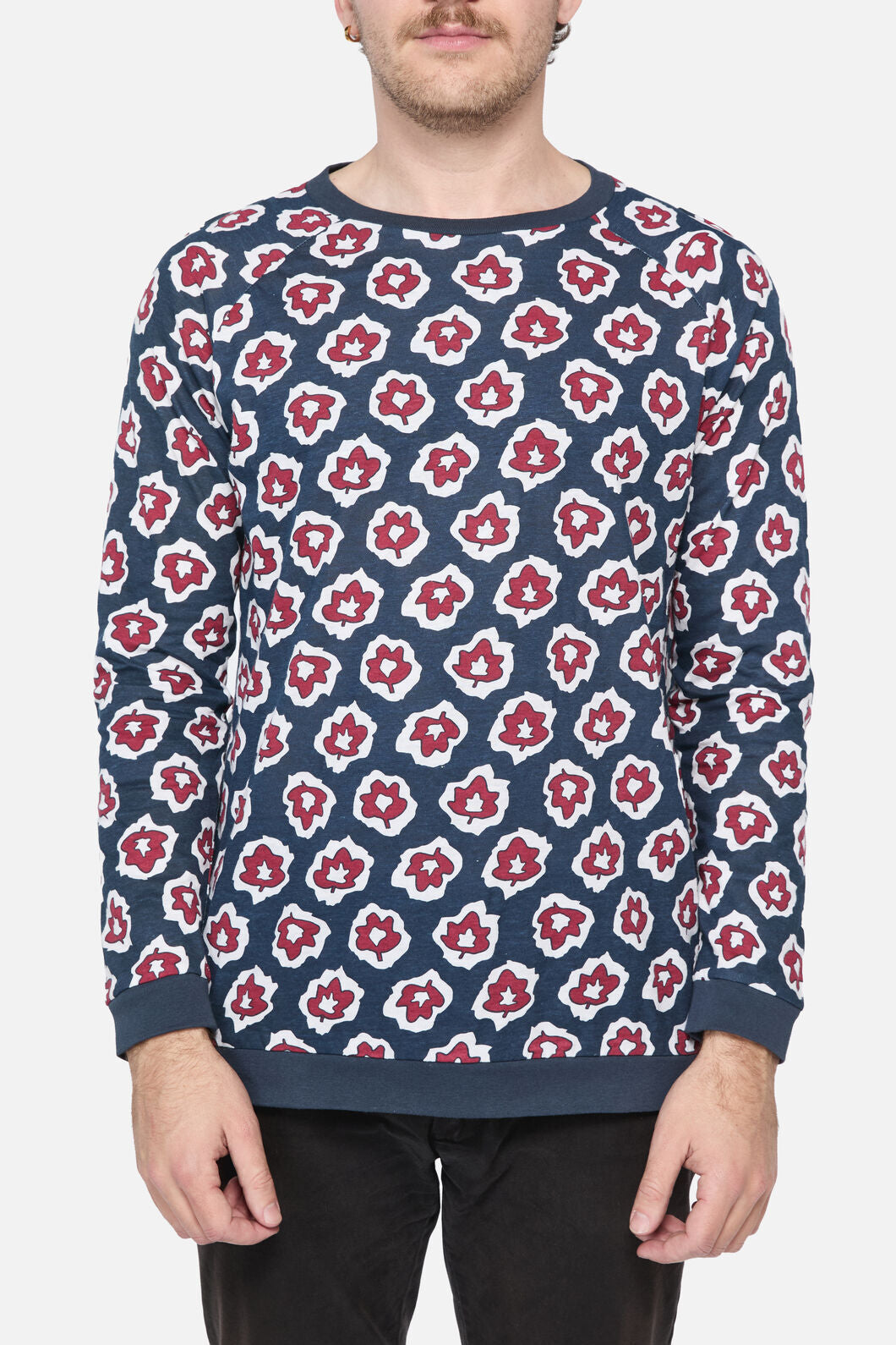 Dangerfield - Oakleaf LS Top - red