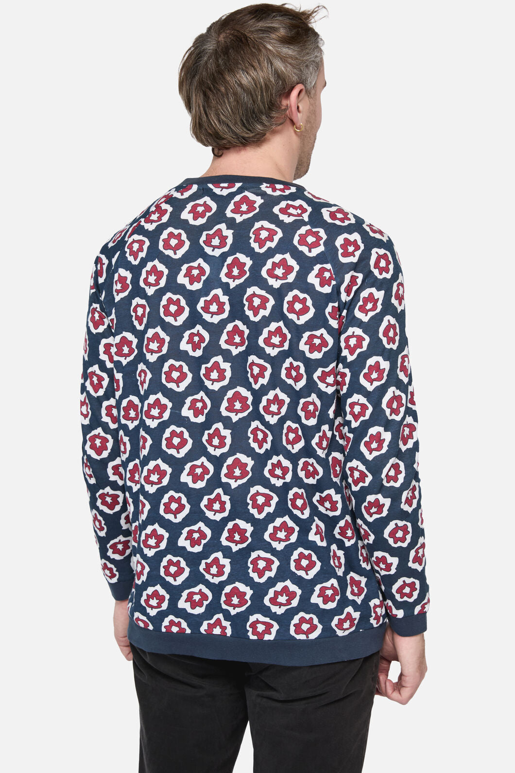 Dangerfield - Oakleaf LS Top - red
