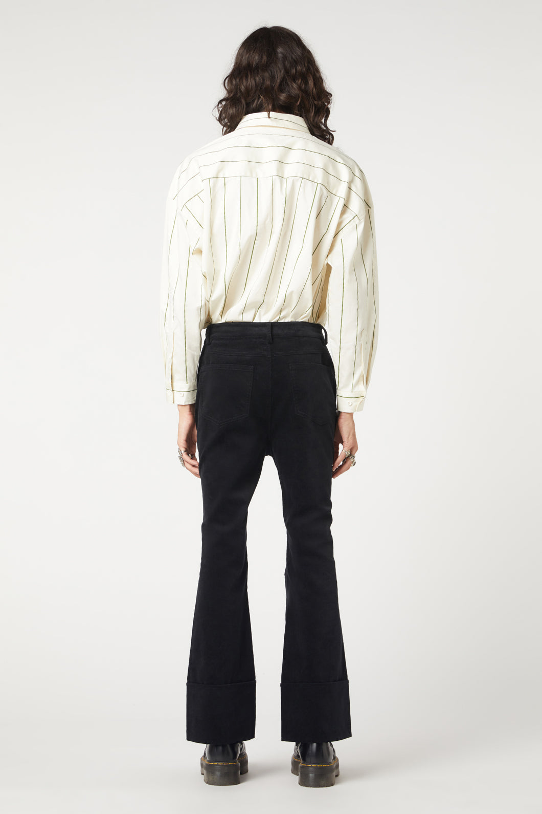 Dangerfield - Ziggy Velvet Pant - black