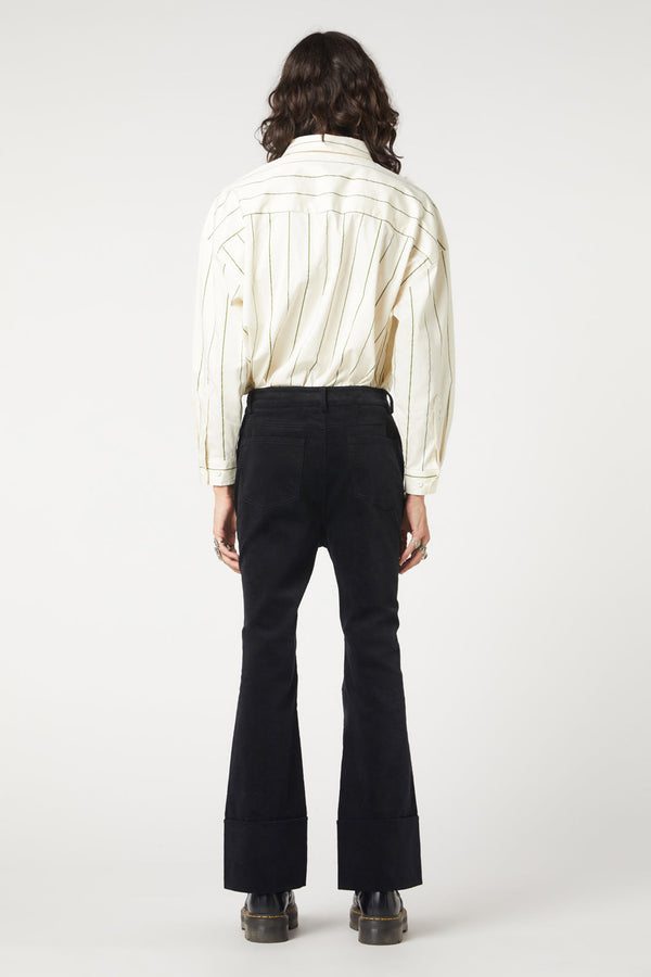 Dangerfield - Ziggy Velvet Pant - black