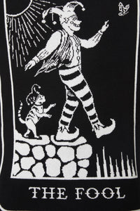 Dangerfield - The Fool Stripe Knit Jumper - black