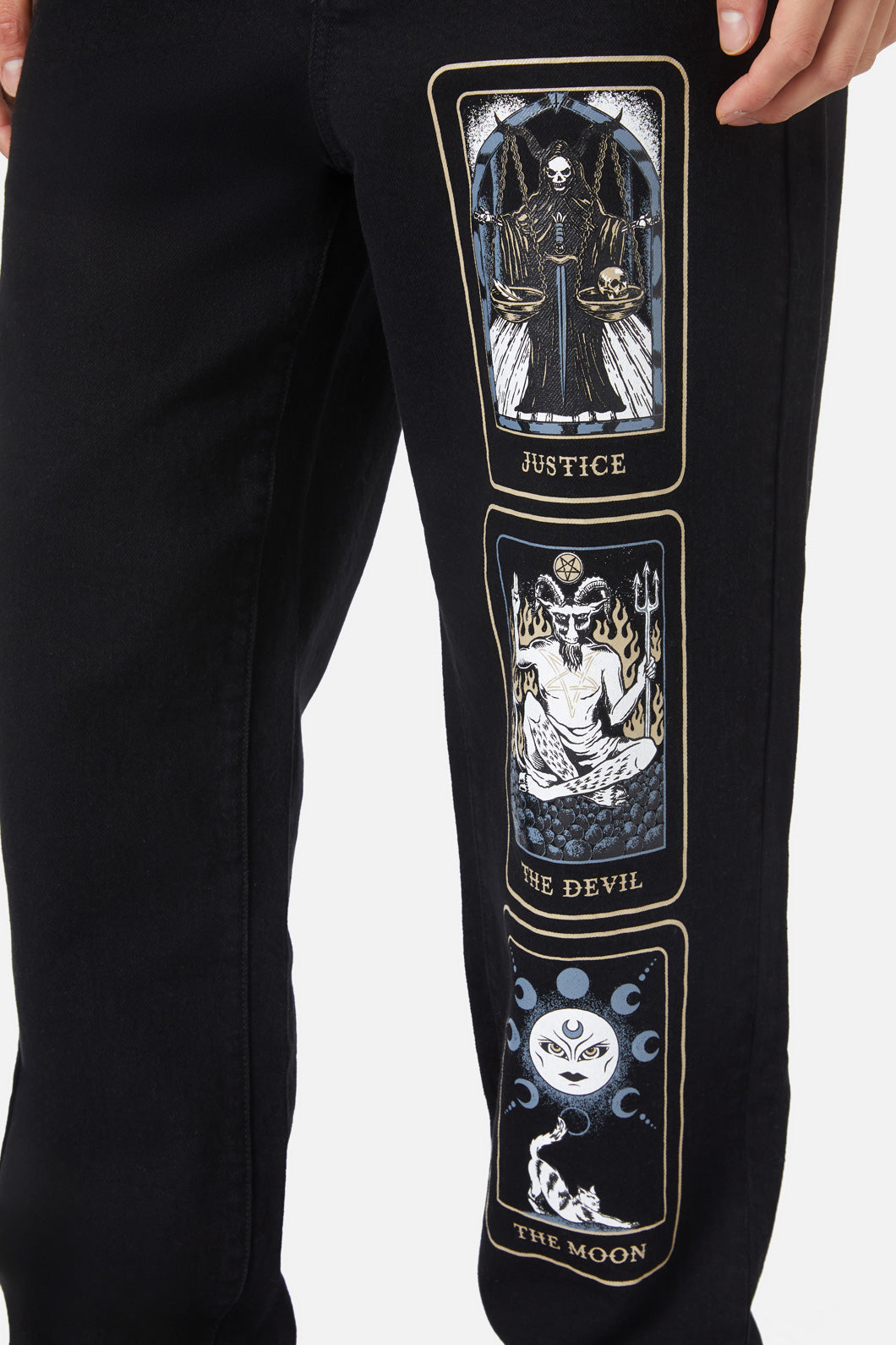 Dangerfield - Dark Tarot Unisex Jean - black
