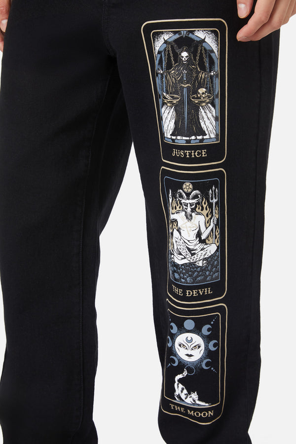 Dangerfield - Dark Tarot Unisex Jean - black