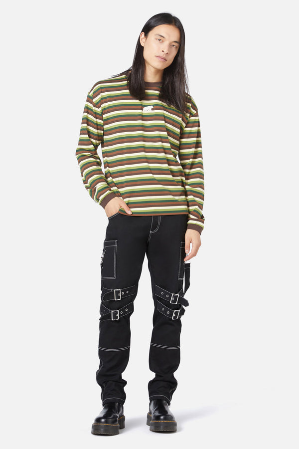 Dangerfield - Camp Danger Stripe Tee - multi