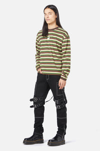 Dangerfield - Camp Danger Stripe Tee - multi