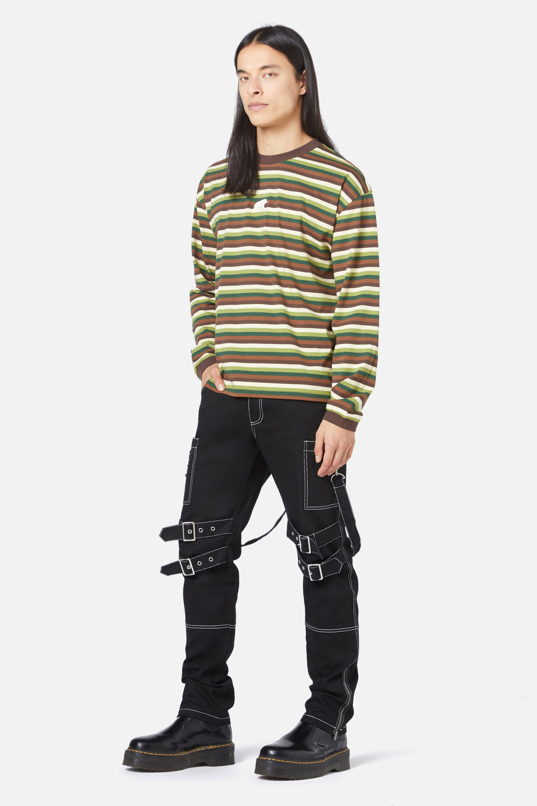 Dangerfield - Camp Danger Stripe Tee - multi