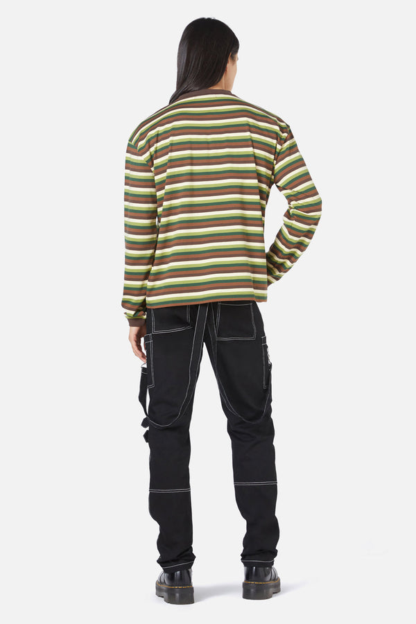 Dangerfield - Camp Danger Stripe Tee - multi
