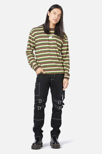 Dangerfield - Camp Danger Stripe Tee - multi