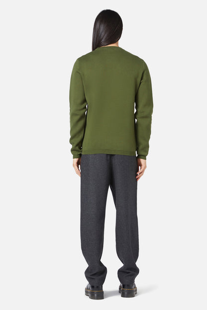 Dangerfield - Memento Mori Emblem Knit - green