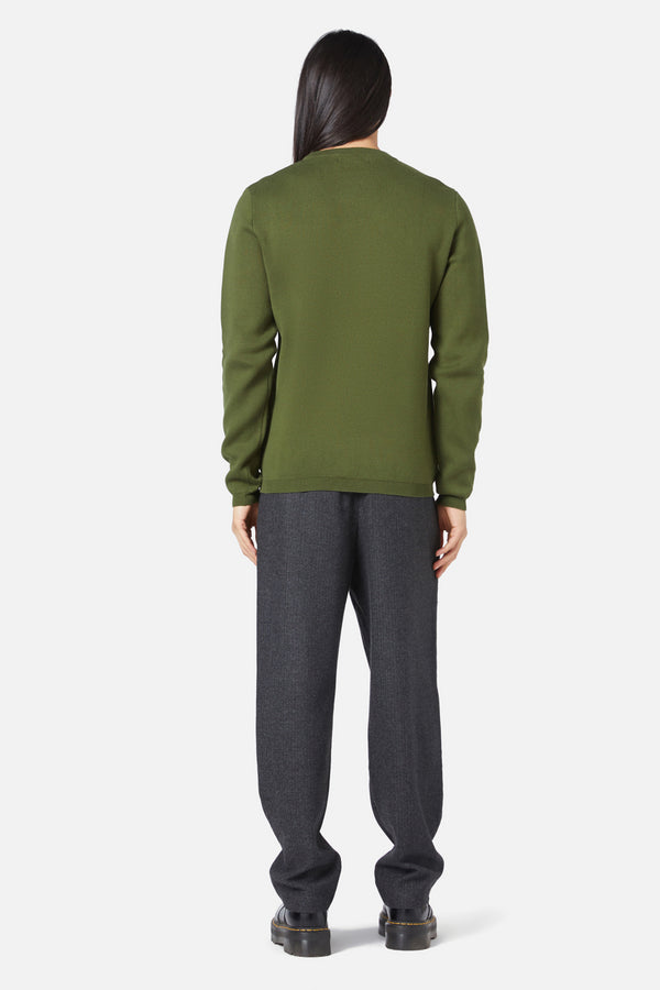 Dangerfield - Memento Mori Emblem Knit - green