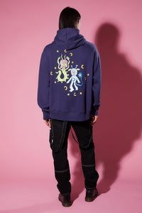 Dangerfield - Celestial Beings Hoodies - navy