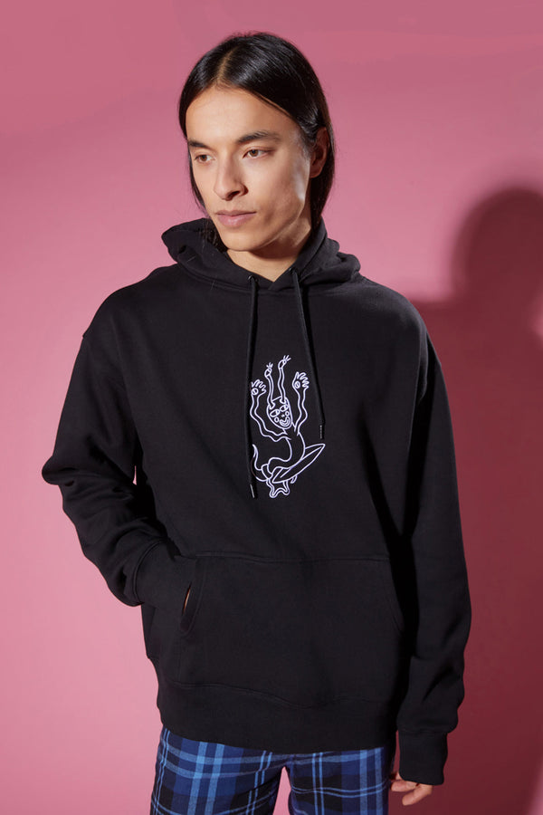 Dangerfield - Surfer Hoodie - black