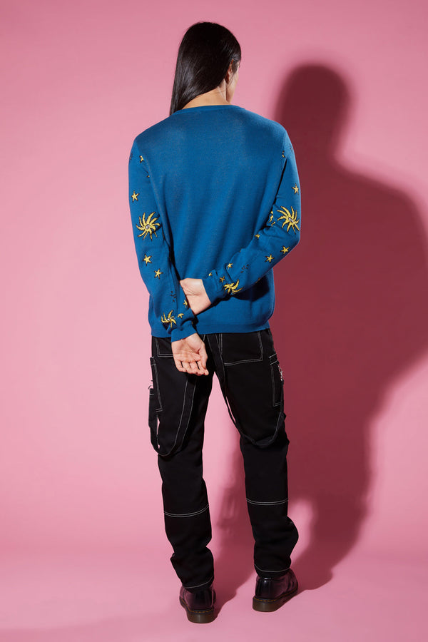 Dangerfield - UFO Special Delivery Knit - navy