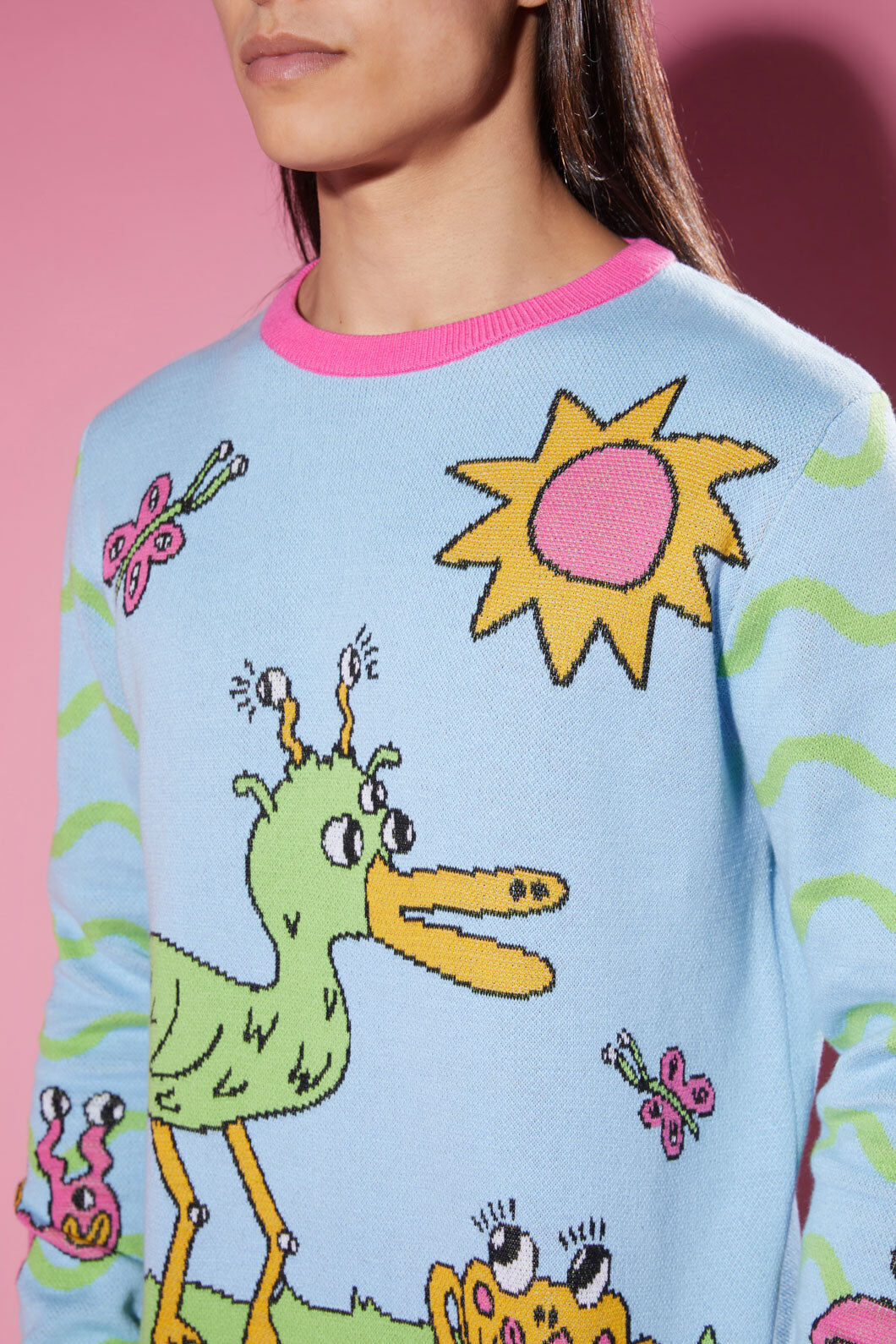 Dangerfield - Ducking Awesome Knit - blue