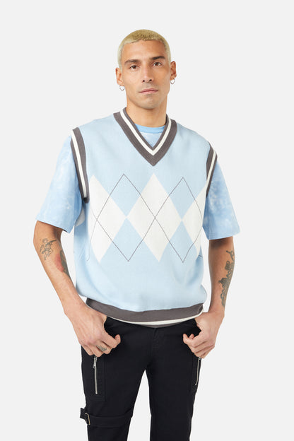 Dangerfield - Angel Hues Knit Vest - blue
