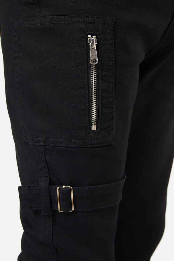 Dangerfield - Fighting Evil Utility Skinny Jean - black