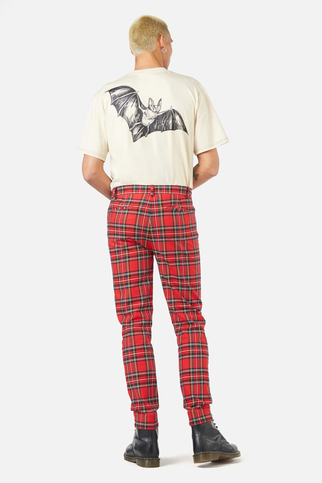 Dangerfield - Chosen Tartan Unisex Pant - red