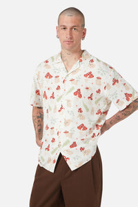 Dangerfield - Harmony Printed Shirt - cream