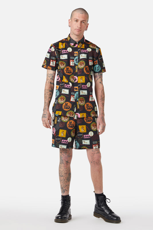 Dangerfield - Old Postal SS Shirt - multi