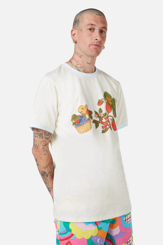 Dangerfield - Snail & Mouse Tee - cream