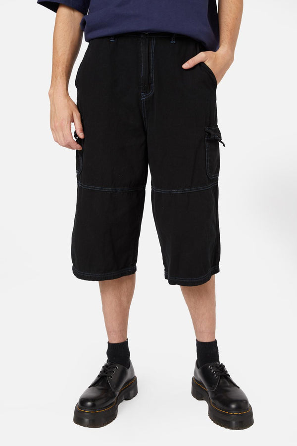 Dangerfield - Deep Dive Jorts - black
