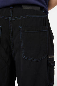 Dangerfield - Deep Dive Jorts - black