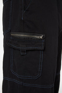Dangerfield - Deep Dive Jorts - black