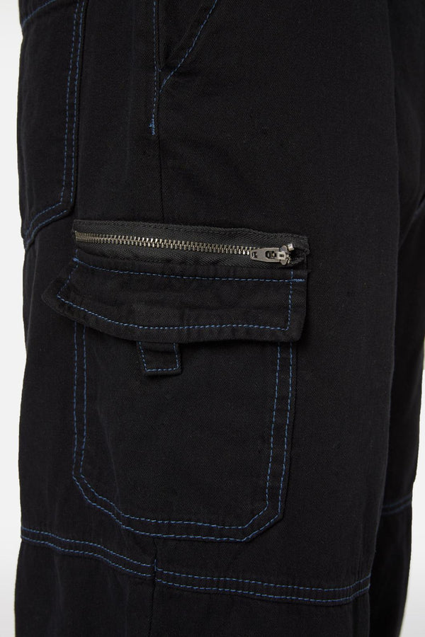 Dangerfield - Deep Dive Jorts - black