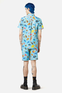 Dangerfield - Oceanic SS Shirt - blue