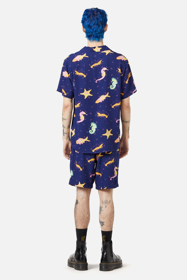 Dangerfield - Riptide SS Shirt - navy