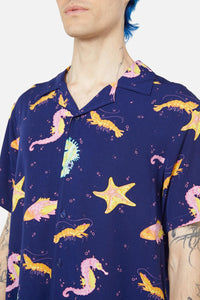 Dangerfield - Riptide SS Shirt - navy