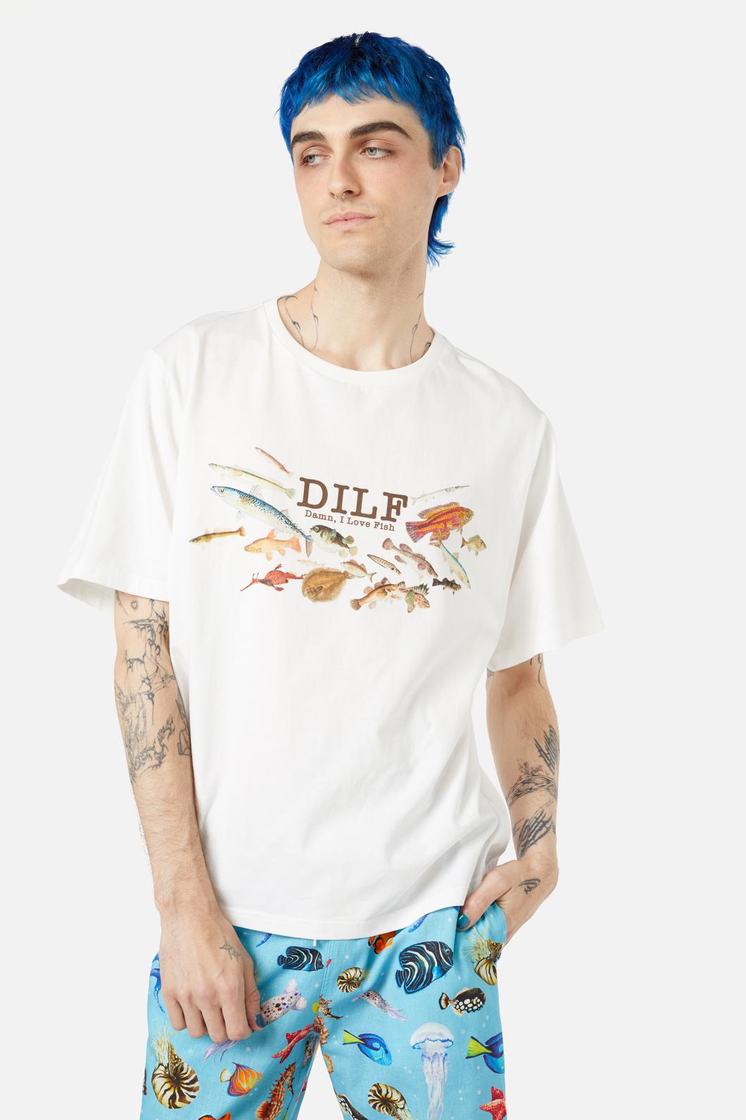 Dangerfield - Dilf Tee - cream