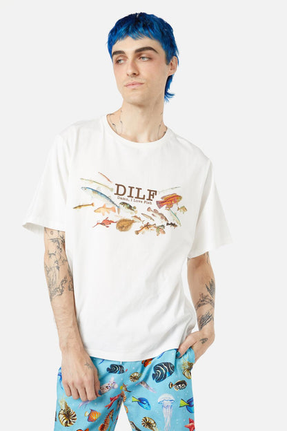 Dangerfield - Dilf Tee - cream