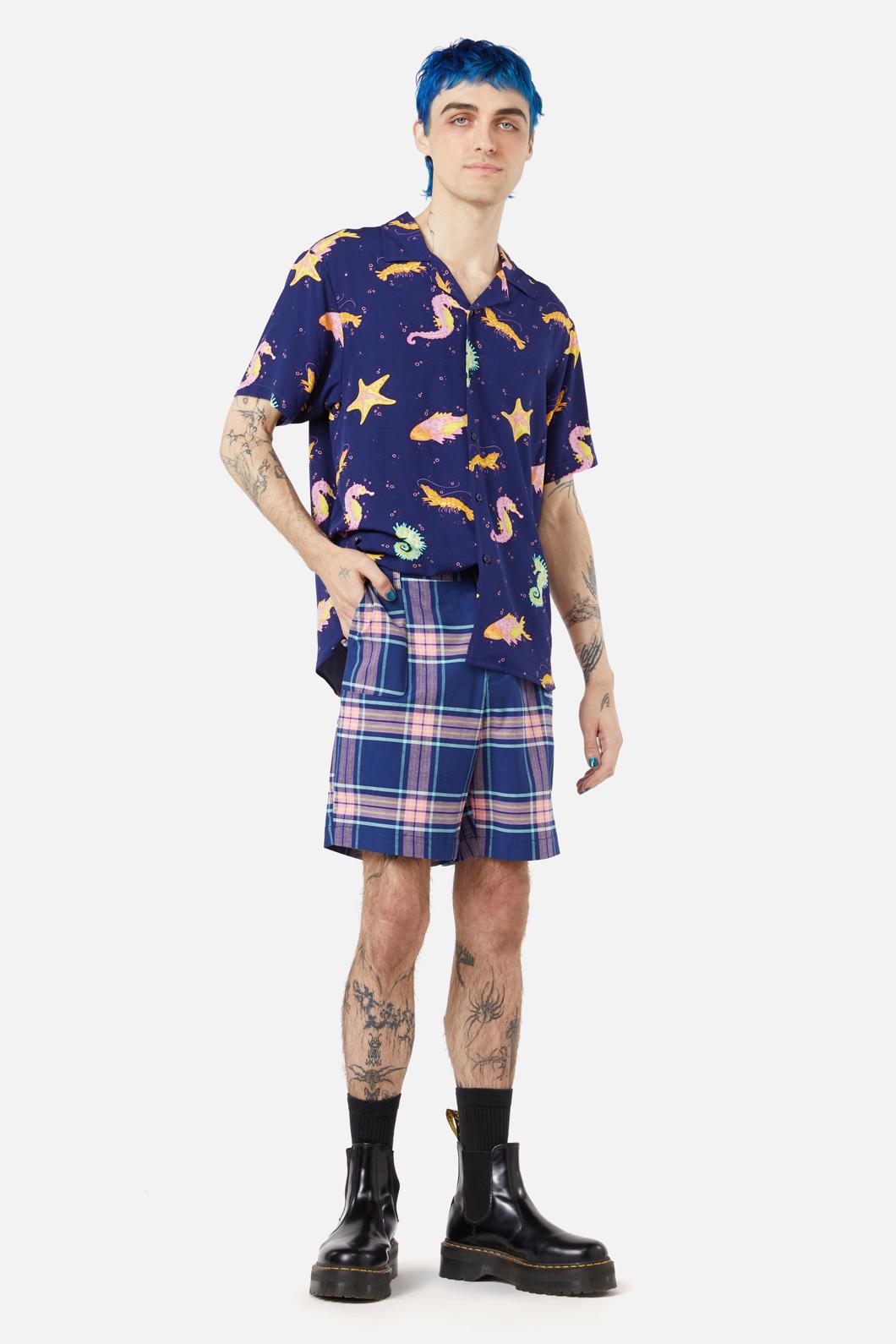 Dangerfield - Sandbank Tartan Short - multi