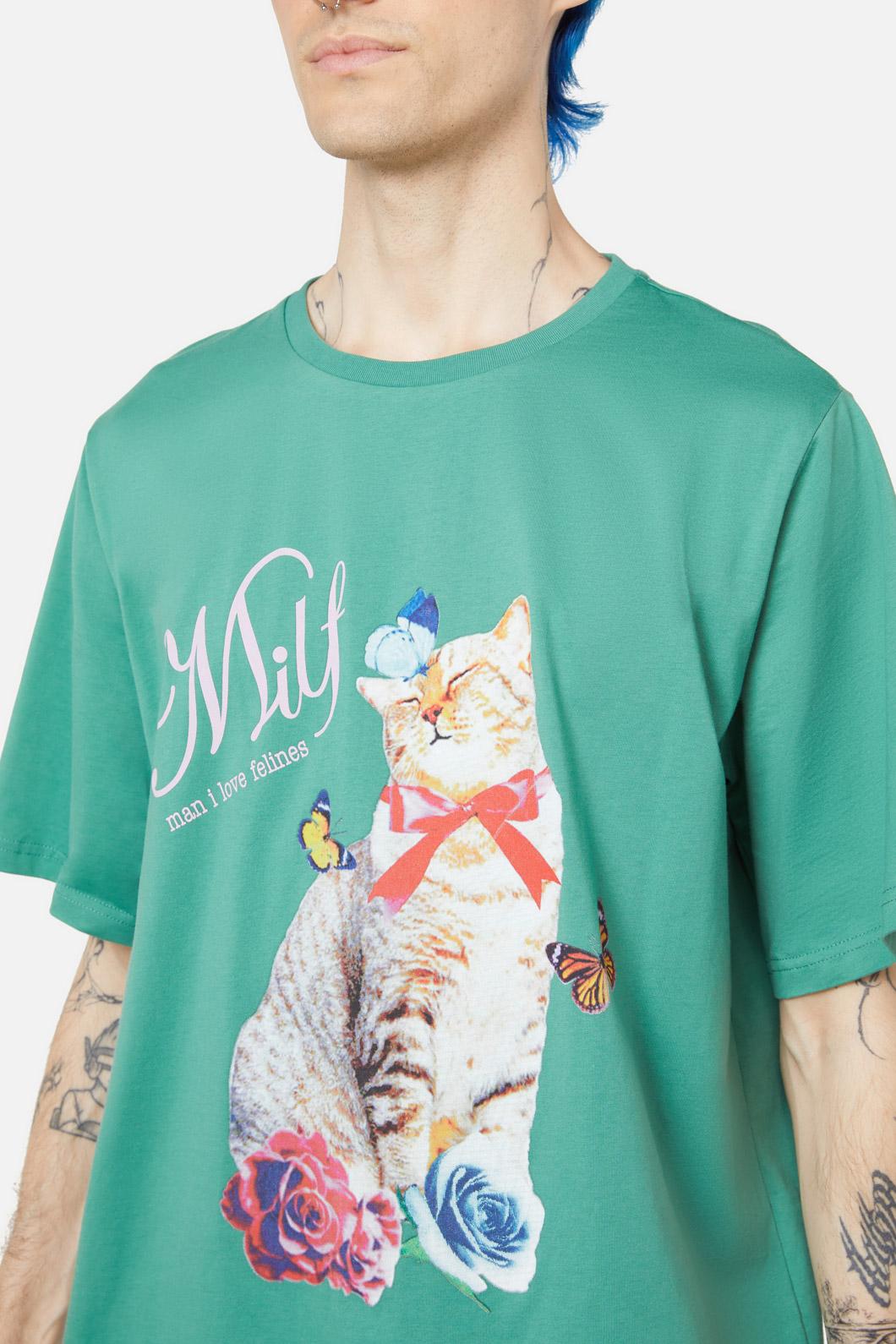 Dangerfield - Milf Tee - teal