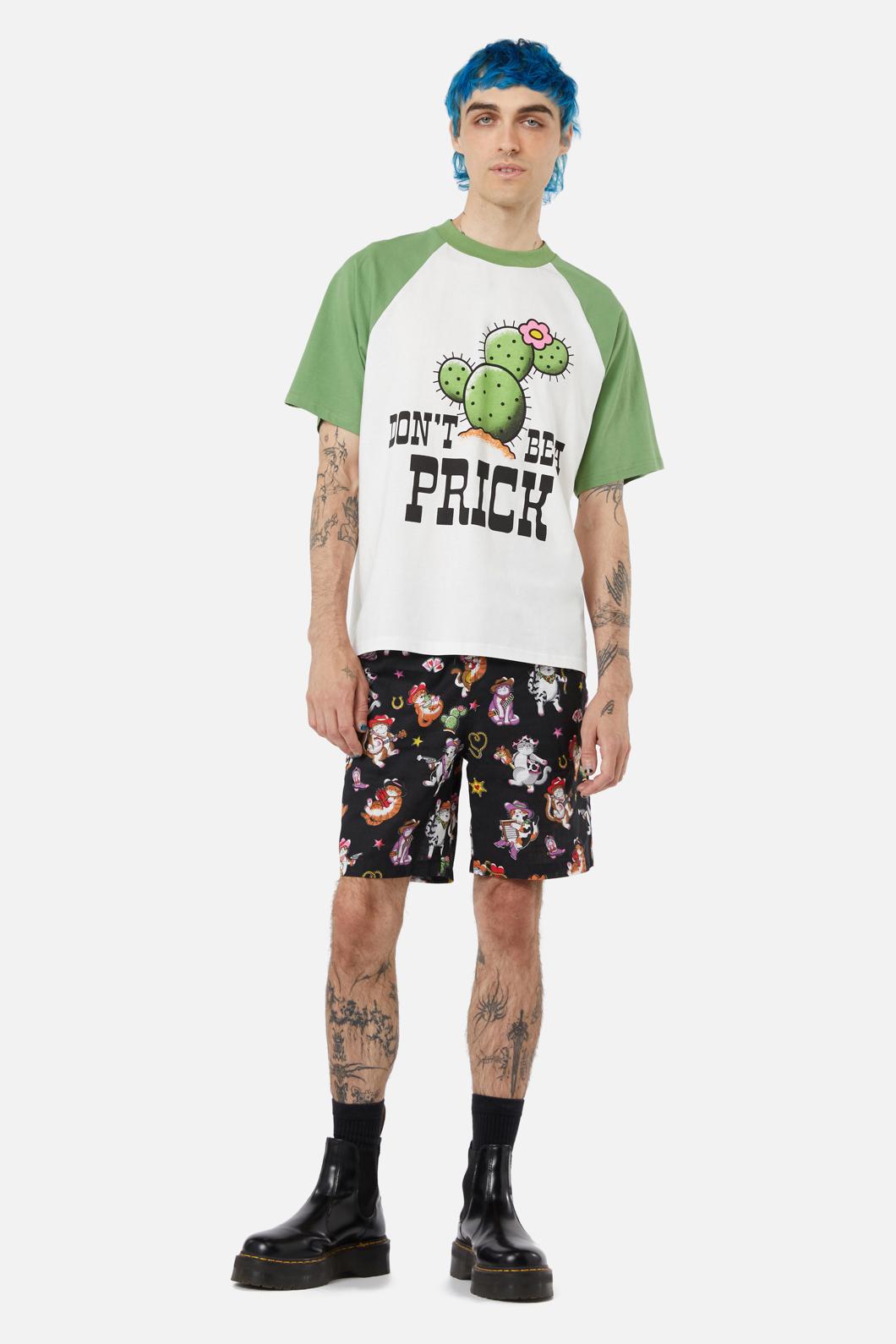 Dangerfield - Prick Me Tee - cream-green