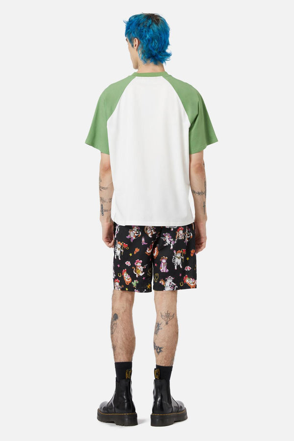 Dangerfield - Prick Me Tee - cream-green