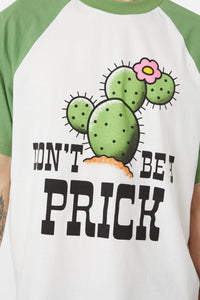Dangerfield - Prick Me Tee - cream-green