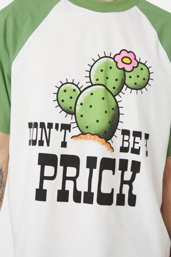 Dangerfield - Prick Me Tee - cream-green