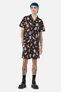 Dangerfield - Meowdy SS Shirt - black