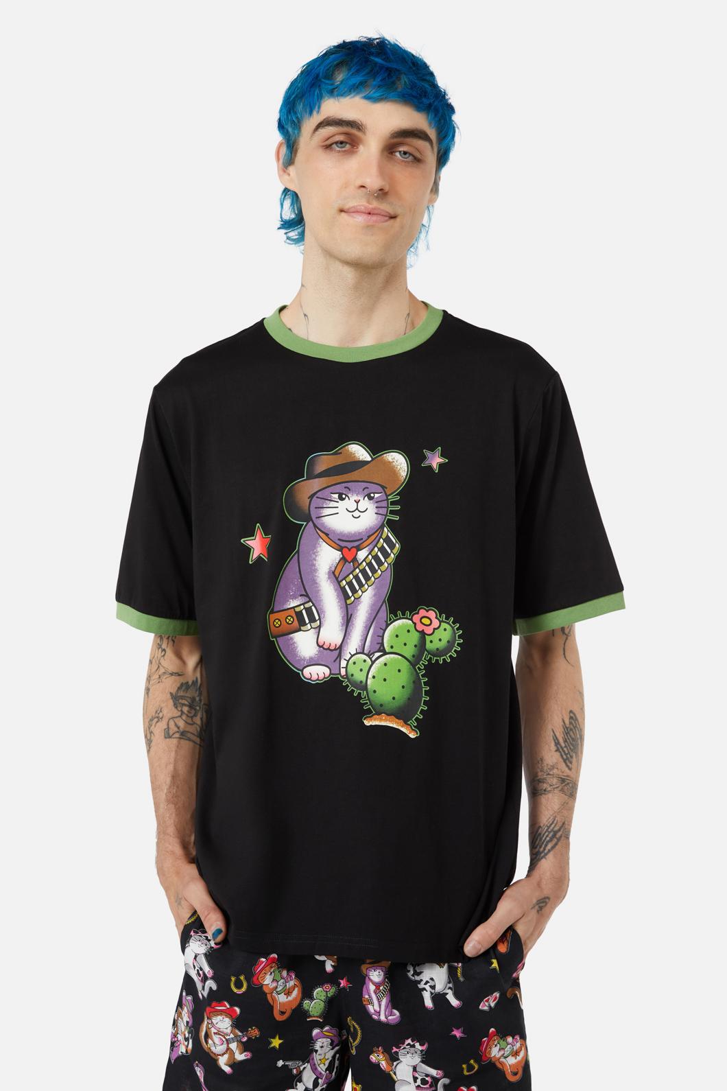 Dangerfield - Bandit Tee - black