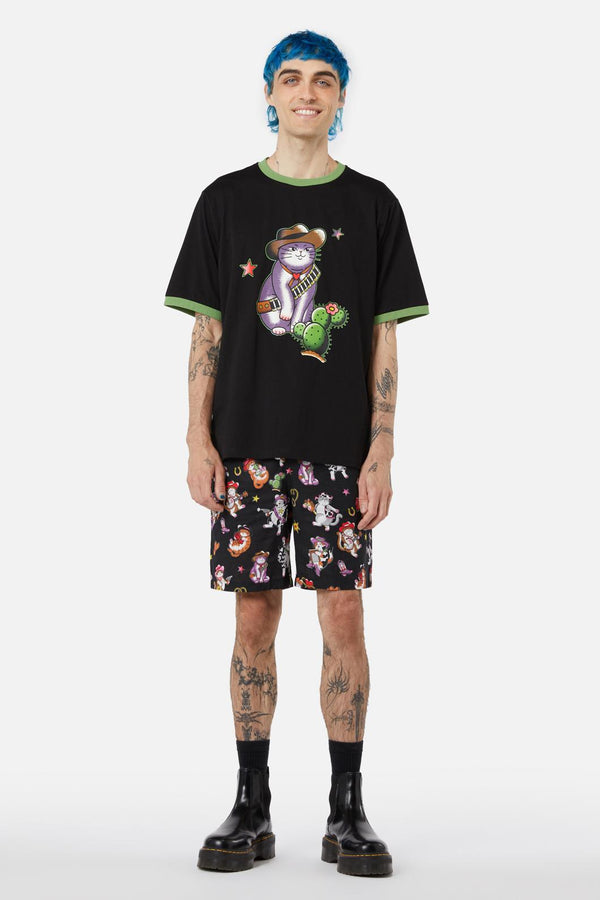 Dangerfield - Bandit Tee - black