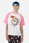 Dangerfield - Yee-Haw Tee - cream-pink