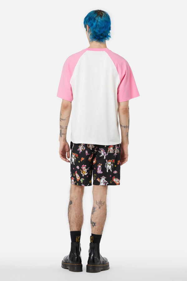 Dangerfield - Yee-Haw Tee - cream-pink