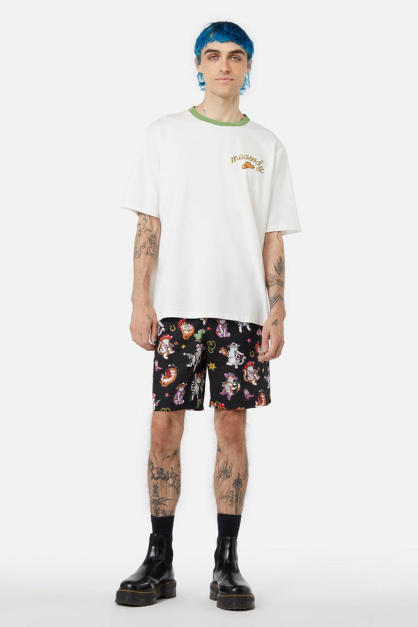 Dangerfield - Meowdy Band Tee - cream