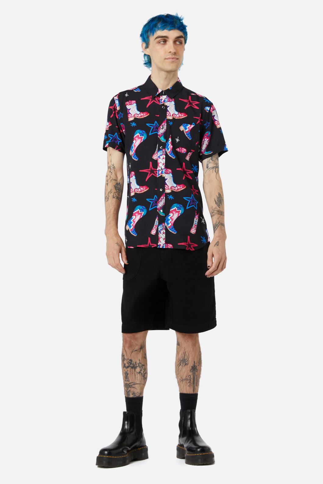 Dangerfield - Face The Wind SS Shirt - multi
