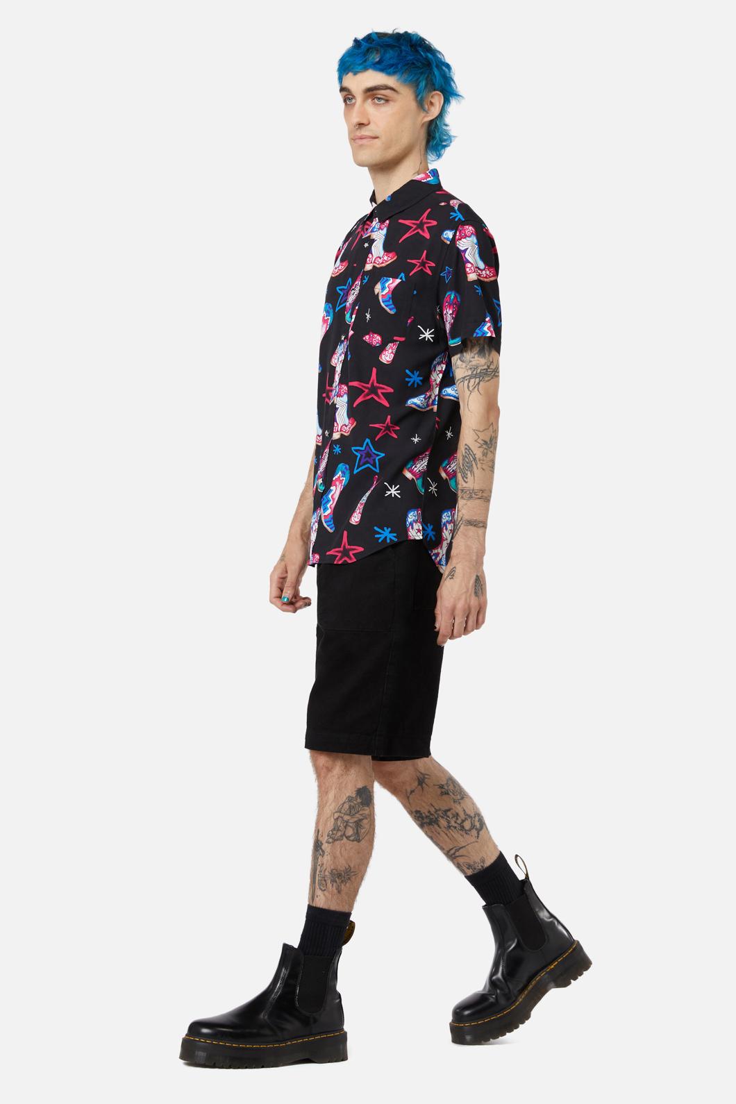 Dangerfield - Face The Wind SS Shirt - multi