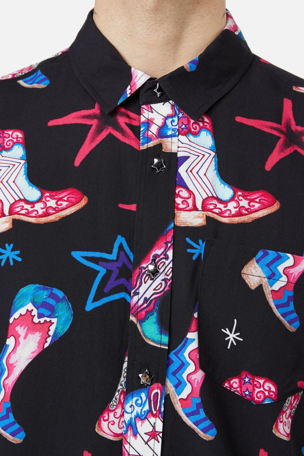 Dangerfield - Face The Wind SS Shirt - multi